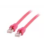 Equip Cat 8.1 S/FTP (PIMF) Pataisos laidas, LSOH, 1,0 m, Raudonas