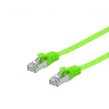 Equip Cat.6A U/FTP Flat Patch Cable, 10.0m, Green