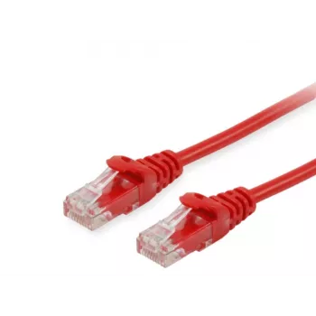 Equip Cat.6A U/UTP Patch Cable, 5m, Raudona