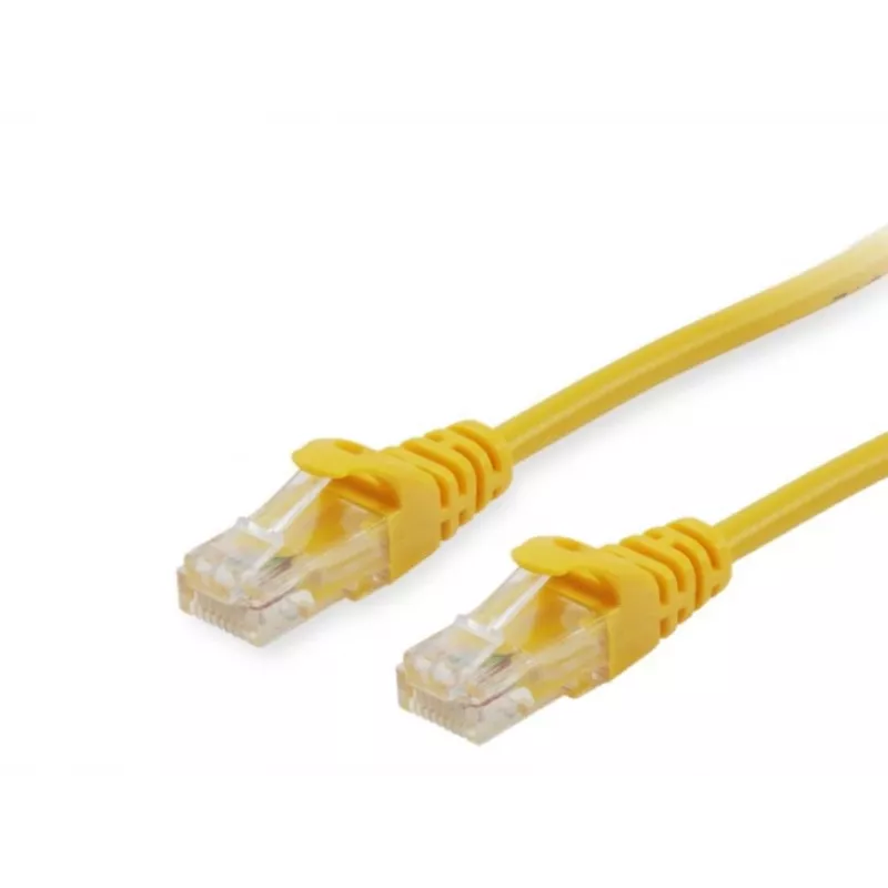 Laidas Patch Equip Cat.6A RJ-45 U/UTP 7,5 m Geltonas