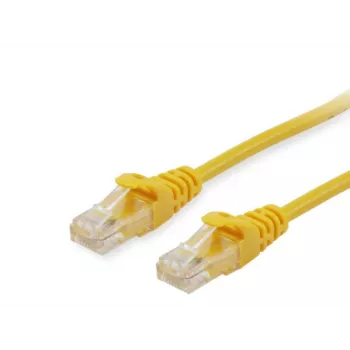 Tinklo kabelis Equip Cat.6A U/UTP RJ-45 15m geltonas