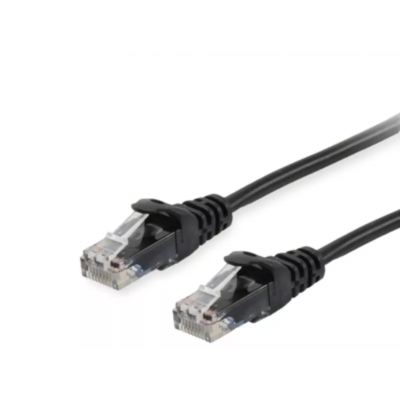 Patch laidas Equip Cat.6A RJ-45 U/UTP 20m Juodas
