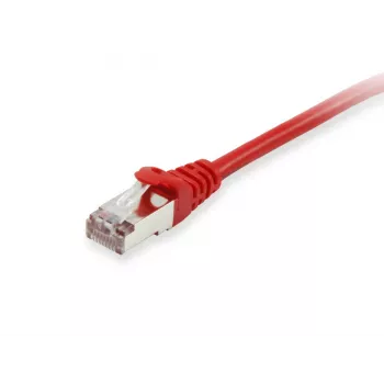 Equip Cat.6A S/FTP Patch Laidas, Raudonas, 1,5 m