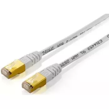 Tinklo kabelis Equip Cat5e F/UTP RJ-45 10 m Baltas