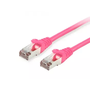 Patch kabelis Equip Cat.6 S/FTP RJ-45 5,0 m rožinė