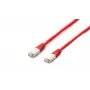 Tinklo laidas Equip Cat.6A Platinum S/FTP RJ-45 1m Raudonas