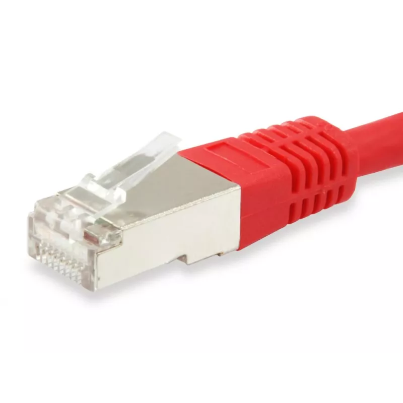 Equip Cat.6A Platinum S/FTP RJ-45 15m Raudonas tinklo kabelis