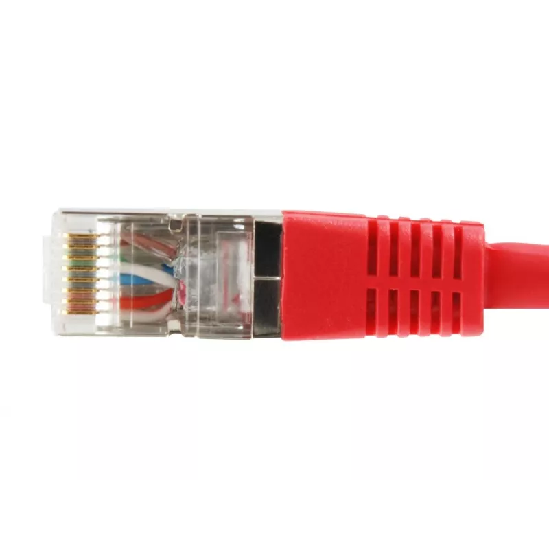 Equip Cat.6A Platinum S/FTP RJ-45 15m Raudonas tinklo kabelis