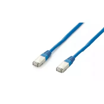 Equip Cat.6A Platinum S/FTP Patch Laidas, 15 m, Mėlyna