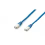 Tinklo kabelis Equip Cat.6A Platinum S/FTP RJ-45 10m mėlynas