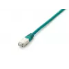 Equip Cat.6A Platinum S/FTP pataisinis kabelis, 1,0 m, žalias