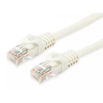 Pataisos laidas Equip Cat.6A U/UTP RJ-45 15 m baltas