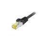 Tinklo jungiamasis kabelis EQUIP Cat.6A S/FTP lauko, 15 m, juodas, RJ-45 į RJ-45, 10 Gbps