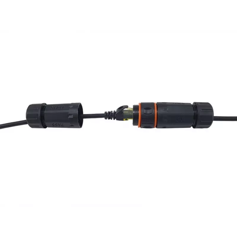 Tinklo jungiamasis kabelis EQUIP Cat.6A S/FTP lauko, 15 m, juodas, RJ-45 į RJ-45, 10 Gbps