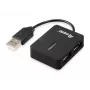 Equip 128952 USB 2.0 sąsajos stotelė 4 prievadai juoda