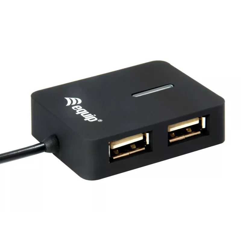 Equip 128952 USB 2.0 sąsajos stotelė 4 prievadai juoda