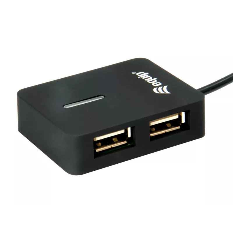 Equip 128952 USB 2.0 sąsajos stotelė 4 prievadai juoda