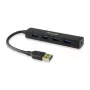 Equip 128953 USB 3.2 Gen 1 sąsajų šakotuvas 4× Type-A 5 Gbit/s juodas