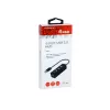 Equip 4 prievadų USB 2.0 šakotuvas, juodas