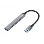 USB Hub Equip 4 prievadų USB 3.0/2.0 šakotuvas