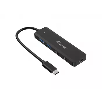 Equip USB-C 4 prievadų USB 3.2 Gen 1 šakotuvas, USB-C x 2, USB-A x 2