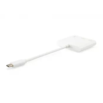 USB Type C į HDMI Moterišką / USB A Moterišką / PD adapteris Equip 133461