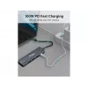 Equip USB-C 5 viename daugiafunkcis adapteris, HDMI, USB 3.2 GEN1, 100W USB PD