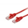 Pataisinis laidas Equip Cat.6 U/UTP RJ-45 0,25 m Raudonas