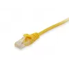 Pataisinis laidas Equip Cat.6 U/UTP RJ-45 0,25 m geltonas