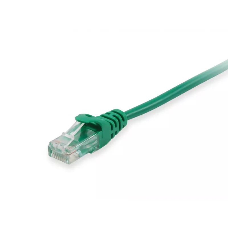 Equip Cat.6 U/UTP Patch Laidas, 0,25 m, Žalias