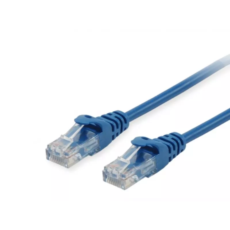 Pataisos laidas Equip Cat.6 U/UTP RJ-45 0,5 m mėlynas