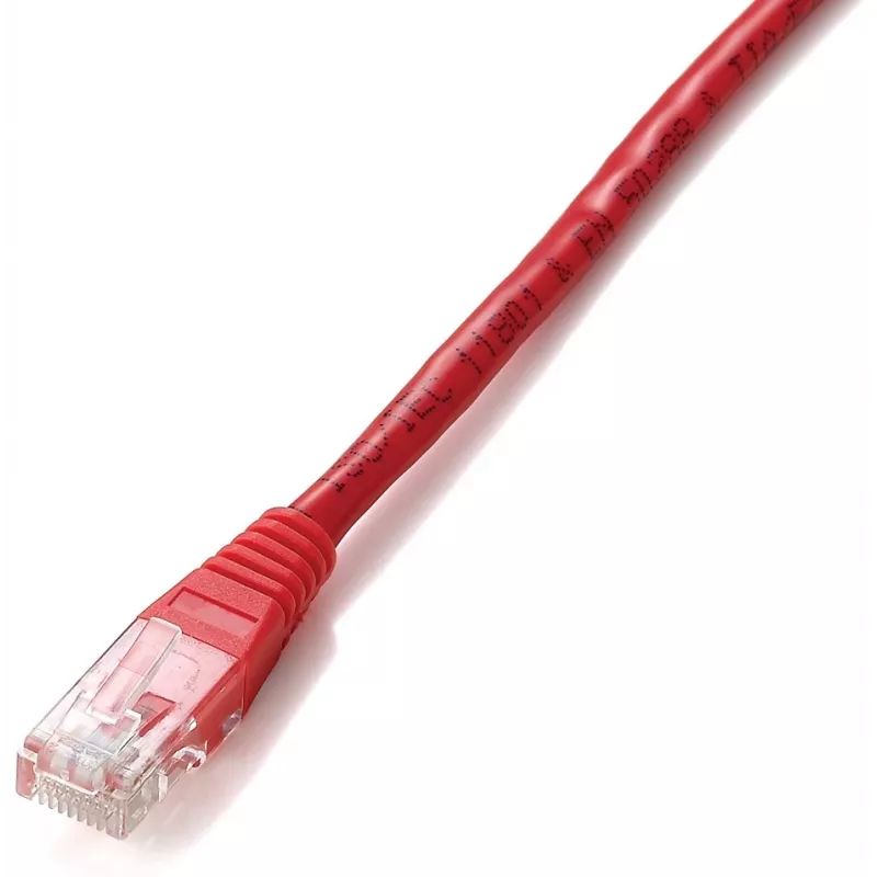 Pataisos kabelis Equip Cat.5e U/UTP RJ-45 7,5 m raudonas