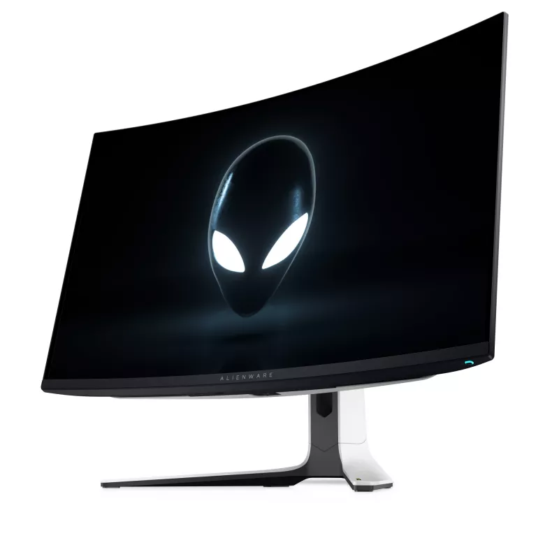 Alienware AW3225QF kompiuterio monitorius 81,3 cm (32 col.) 3840 x 2160 pikselių 4K Ultra HD QD-OLED juodas, baltas