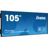 IIYAMA LH10551UWS-B1AG Skaitmeninės reklamos ekranas 105 colių (2,67 m) LED 500 cd/m² UltraWide 5K HD juodas 24/7