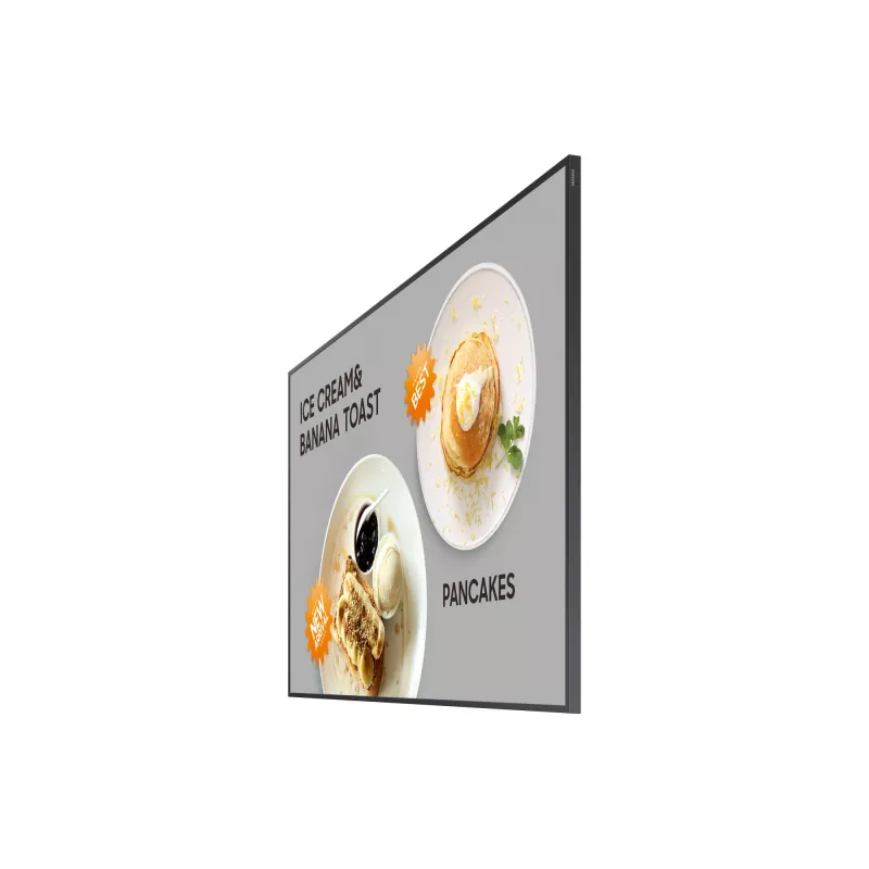 Samsung QM32C 32 colių Full HD LCD skaitmeninės reklamos ekranas, 400 cd/m², Tizen, 24/7, juodas