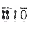 iiyama TE9218UWI-B1AG Signage Ekranas Kiosko Dizainas 2,32 m (91,5 col.) LED Wi-Fi 500 cd/m² 5K Ultra HD Juodas Liečiamas Ekranas Įmontuotas Procesorius Android 16/7