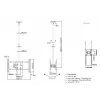Equip lubinis laikiklis dviems ekranams 32-65 col. 650370
