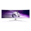 Philips Evnia 8000 49M2C8900/00 kompiuterio monitorius 124,2 cm (48,9 col.) 5120 x 1440 pikselių Dual QHD QD-OLED Baltas