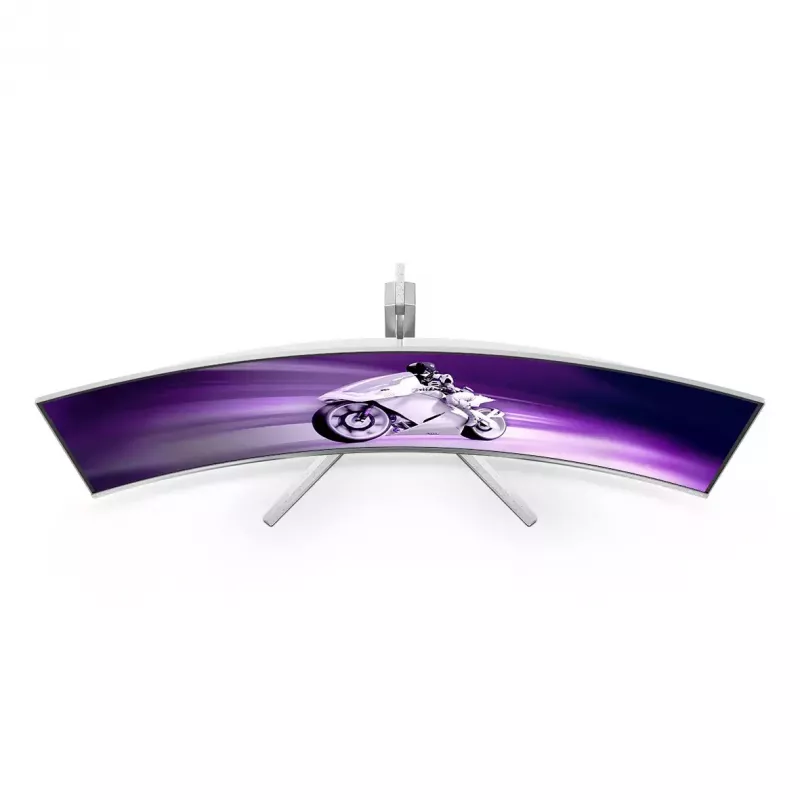 Philips Evnia 8000 49M2C8900/00 kompiuterio monitorius 124,2 cm (48,9 col.) 5120 x 1440 pikselių Dual QHD QD-OLED Baltas