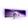 Philips Evnia 8000 49M2C8900/00 kompiuterio monitorius 124,2 cm (48,9 col.) 5120 x 1440 pikselių Dual QHD QD-OLED Baltas