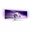 Philips Evnia 8000 49M2C8900/00 kompiuterio monitorius 124,2 cm (48,9 col.) 5120 x 1440 pikselių Dual QHD QD-OLED Baltas