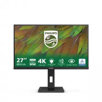 Philips 3000 serijos 27B1U3900/00 monitorius 68,6 cm (27 col.) 3840 x 2160 pikselių 4K Ultra HD LCD juodas