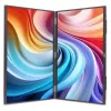 Nešiojamas dviejų ekranų monitorius Acer PD193QEbmiuux 18,5 colio Double Full HD LED 1920x1080