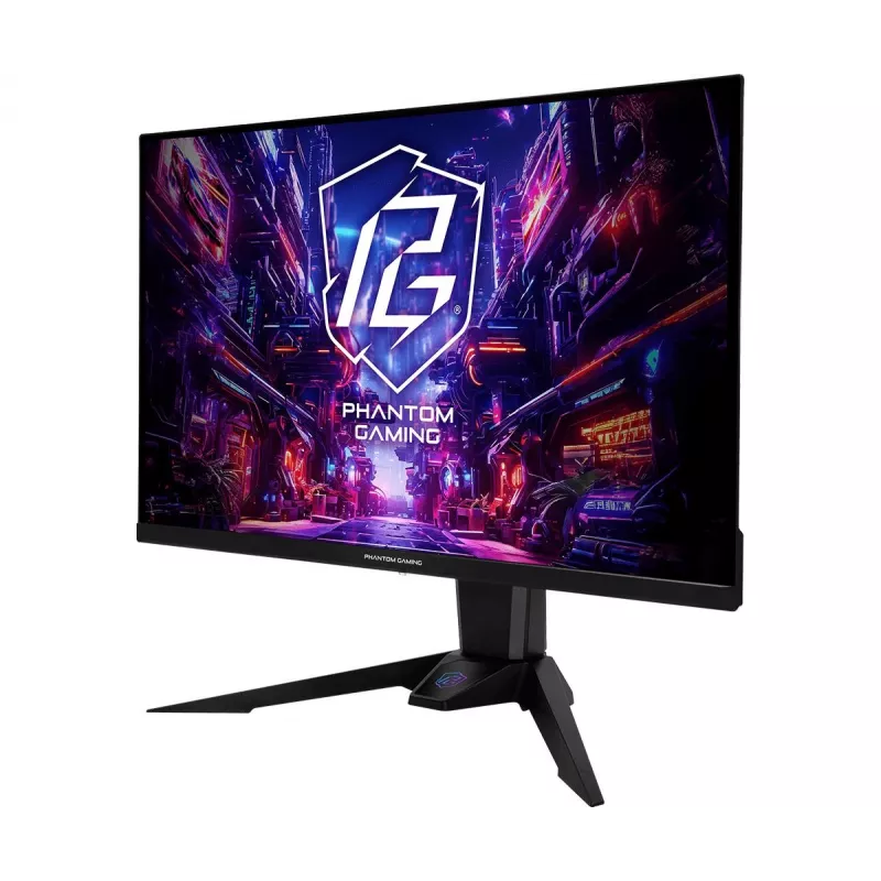 ASRock Phantom Gaming PGO27QFV 27 colių OLED žaidimų monitorius, 2560x1440, 360Hz, juodas