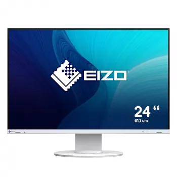 EIZO FlexScan EV2410R-WT monitor 61,2 cm (24,1 colio) 1920 x 1200 WUXGA LCD Baltas