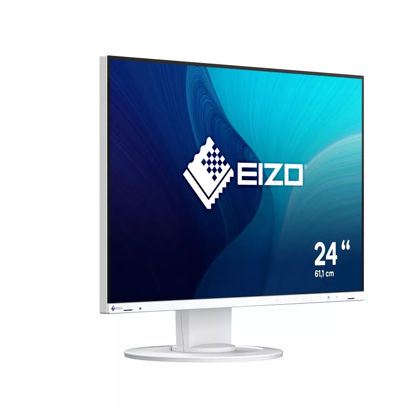 EIZO FlexScan EV2410R-WT monitor 61,2 cm (24,1 colio) 1920 x 1200 WUXGA LCD Baltas