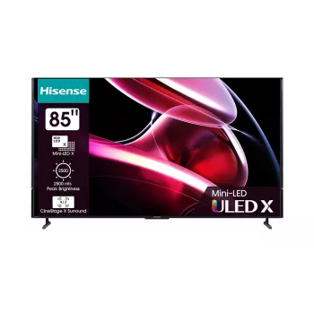 Hisense 85UXKQ 2,16 m (85 colių) 4K Ultra HD išmanusis televizorius su Wi-Fi, antracito spalva, 2500 cd/m²