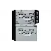 JVC KW-M595DBT automobilinis medijos imtuvas juodas Wi-Fi 22 W Bluetooth