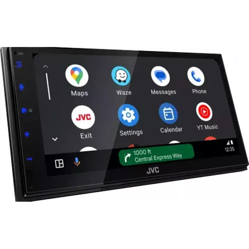 JVC KW-M595DBT automobilinis medijos imtuvas juodas Wi-Fi 22 W Bluetooth