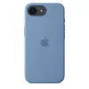 APPLE iPhone 16E – Silikoninis dėklas – Winter Blue (MD3Q4ZM/A)